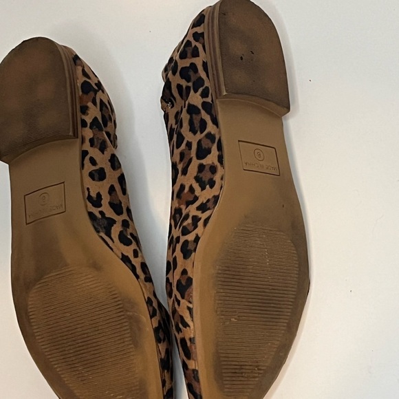Crown & Ivy, Women’s Brown/Black Leopard Print Flats, Size 8B - Picture 6 of 9